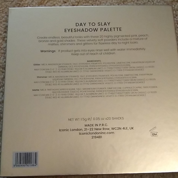 Ionic London - Day to Slay Palette - Picture 4 of 4